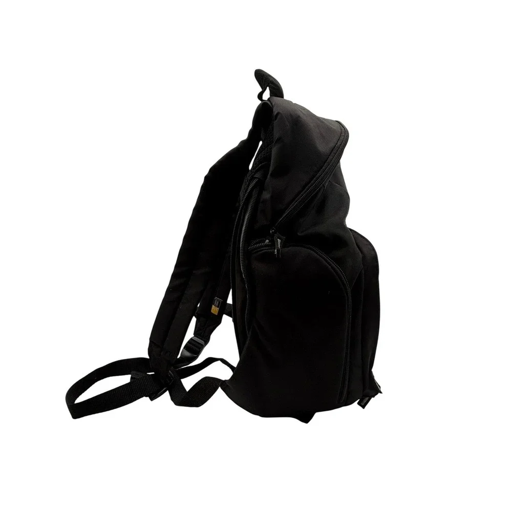 Case Logic Black Sling Camera Backpack DSLR Tech Bag Side Access Padded 05/19/SS